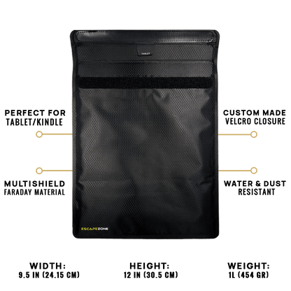 Premium Tablet Faraday Bag